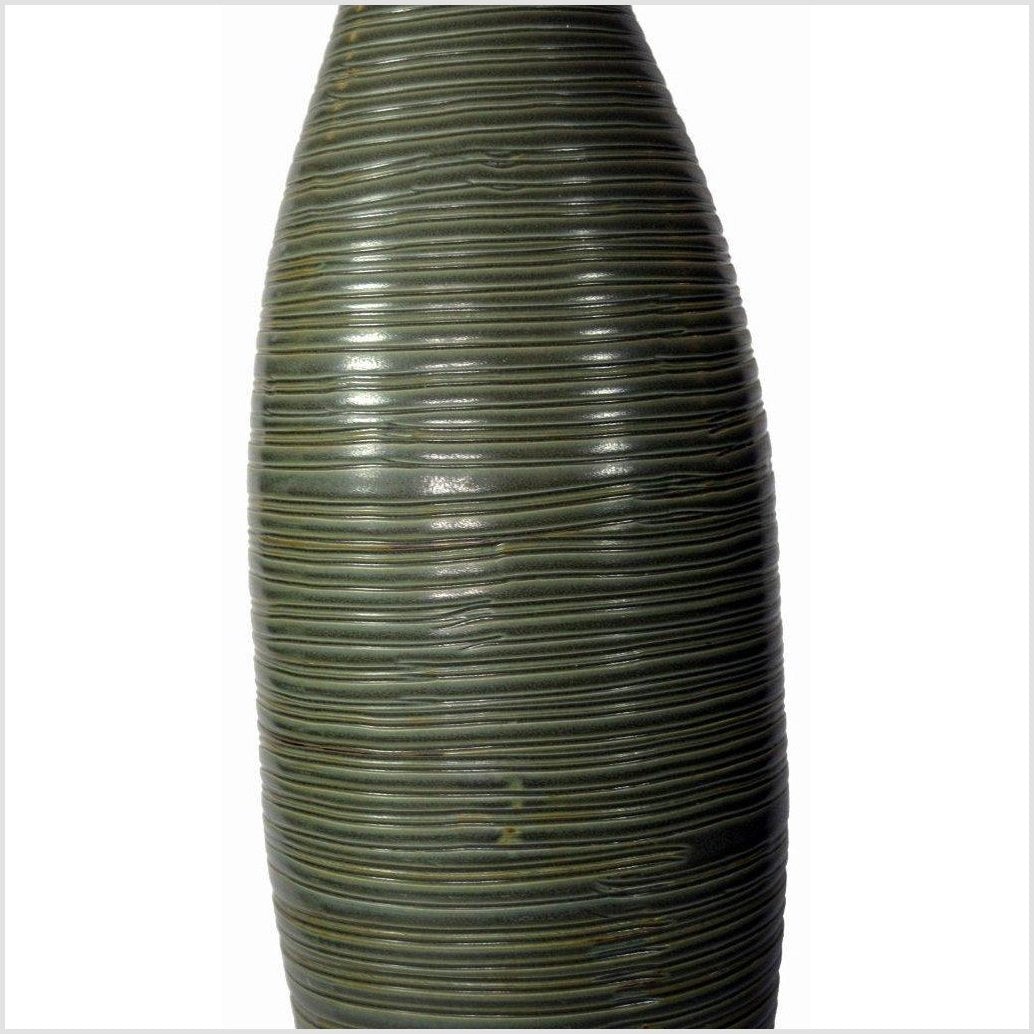 Artisan Large Ceramic Vase-3. Asian &amp; Chinese Furniture, Art, Antiques, Vintage Home Décor for sale at FEA Home