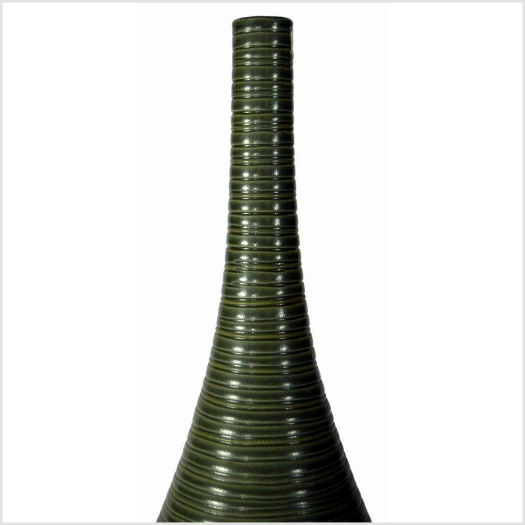Artisan Large Ceramic Vase-4. Asian &amp; Chinese Furniture, Art, Antiques, Vintage Home Décor for sale at FEA Home