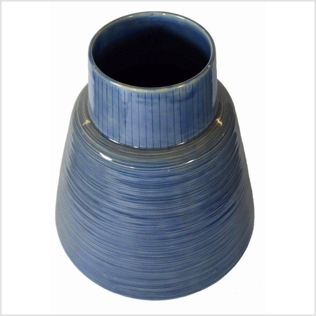 Artisan Large Ceramic Vase-1. Asian & Chinese Furniture, Art, Antiques, Vintage Home Décor for sale at FEA Home