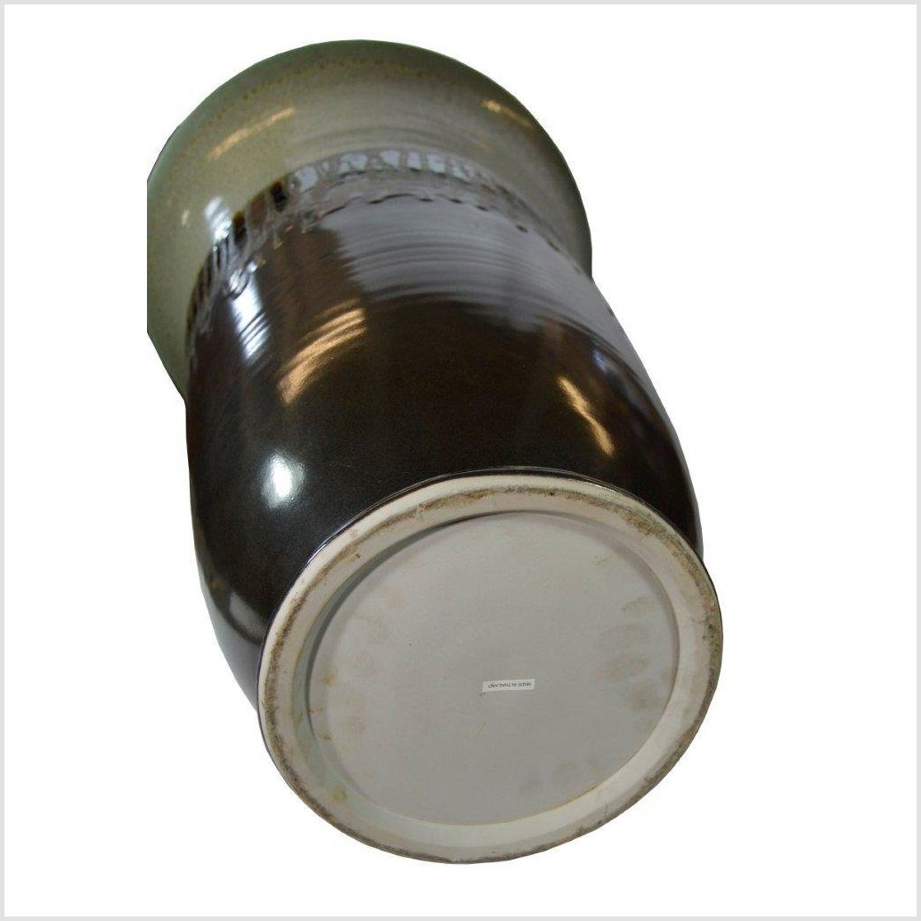 Artisan Large Ceramic Vase-2. Asian & Chinese Furniture, Art, Antiques, Vintage Home Décor for sale at FEA Home
