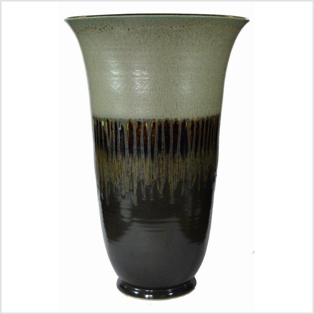 Artisan Large Ceramic Vase-1. Asian & Chinese Furniture, Art, Antiques, Vintage Home Décor for sale at FEA Home