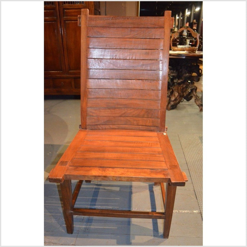 Arts & Crafts Style Armless Chair-YN1777-1. Asian & Chinese Furniture, Art, Antiques, Vintage Home Décor for sale at FEA Home