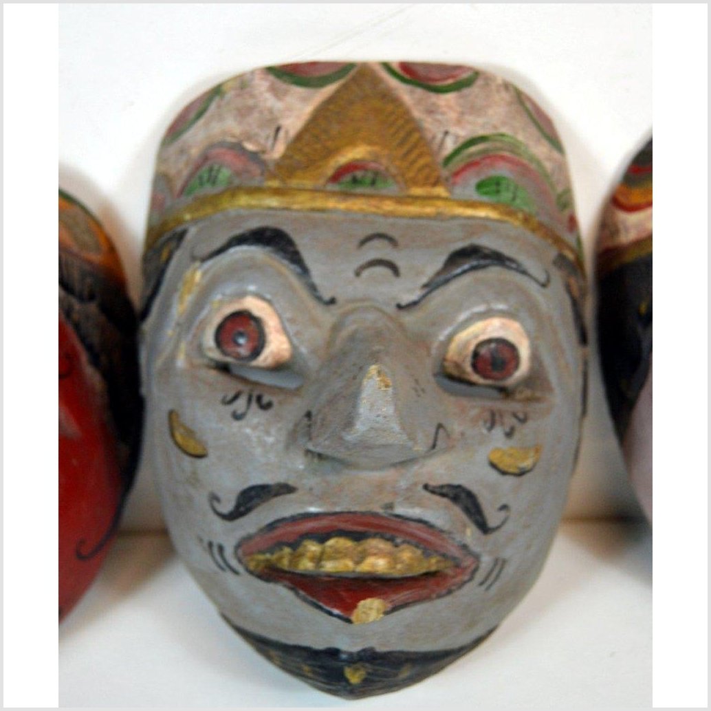 Balinese Dancing Masks-3. Asian &amp; Chinese Furniture, Art, Antiques, Vintage Home Décor for sale at FEA Home