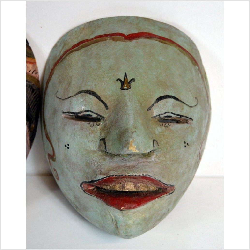 Balinese Dancing Masks-5. Asian &amp; Chinese Furniture, Art, Antiques, Vintage Home Décor for sale at FEA Home