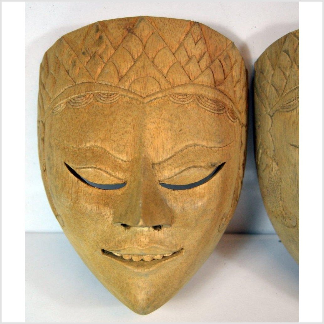 Balinese Dancing Masks-2. Asian & Chinese Furniture, Art, Antiques, Vintage Home Décor for sale at FEA Home