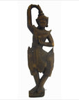 Balinese Hand Carved Temple Dancer-1. Asian & Chinese Furniture, Art, Antiques, Vintage Home Décor for sale at FEA Home