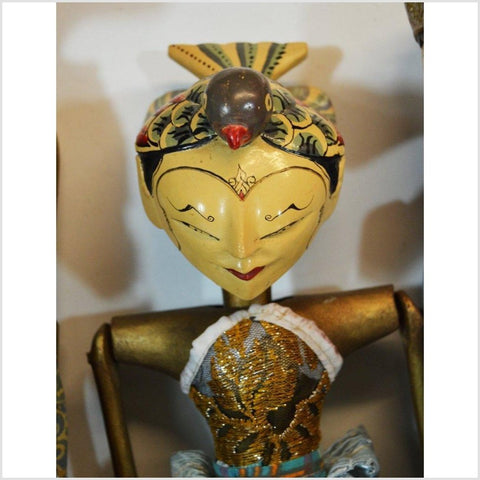 Balinese Puppets-YN3259-3. Asian & Chinese Furniture, Art, Antiques, Vintage Home Décor for sale at FEA Home