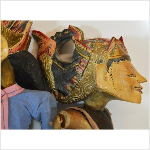 Balinese Puppets-YN3259-5. Asian & Chinese Furniture, Art, Antiques, Vintage Home Décor for sale at FEA Home