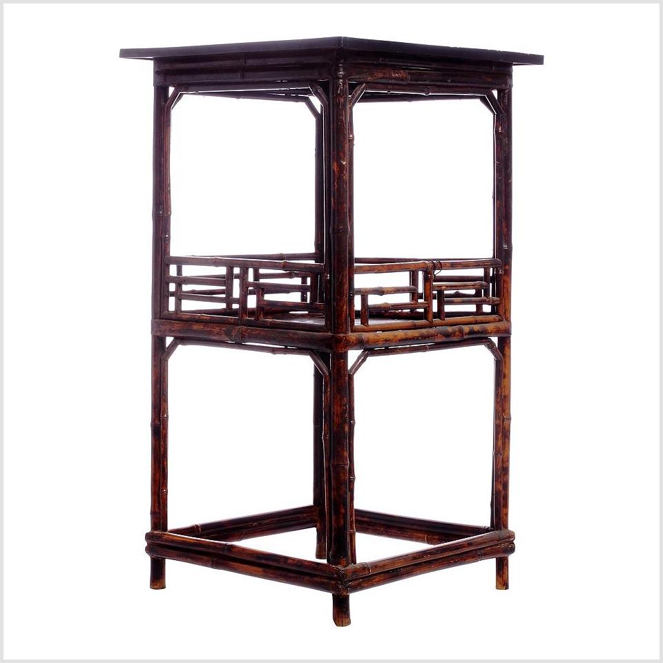 Bamboo Lamp Table-2. Asian & Chinese Furniture, Art, Antiques, Vintage Home Décor for sale at FEA Home