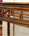 Bamboo & Natural Lacquer Console Table-2. Asian & Chinese Furniture, Art, Antiques, Vintage Home Décor for sale at FEA Home