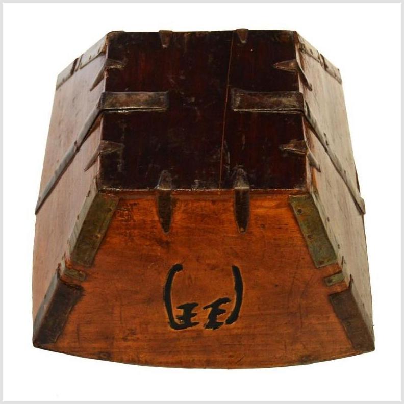 Bamboo Rice Bucket-YN3789-6. Asian & Chinese Furniture, Art, Antiques, Vintage Home Décor for sale at FEA Home