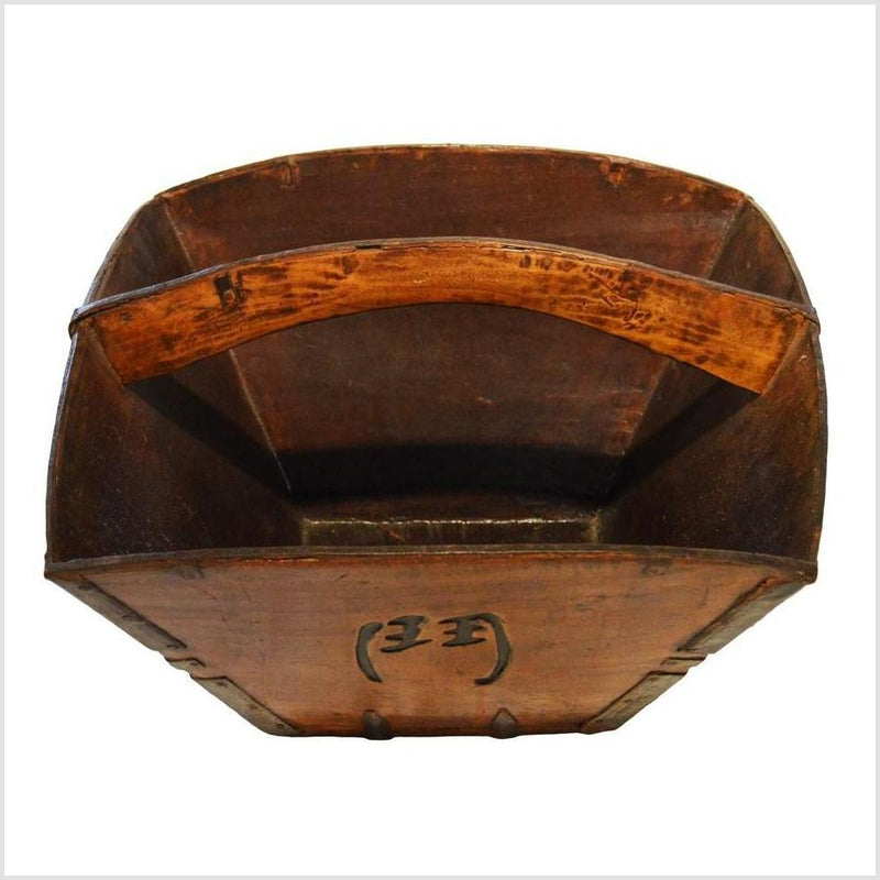 Bamboo Rice Bucket-YN3789-1. Asian & Chinese Furniture, Art, Antiques, Vintage Home Décor for sale at FEA Home