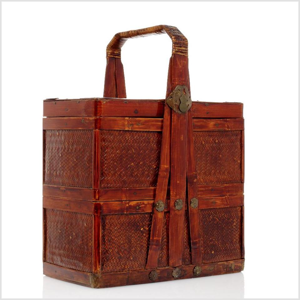 basket-2. Asian & Chinese Furniture, Art, Antiques, Vintage Home Décor for sale at FEA Home