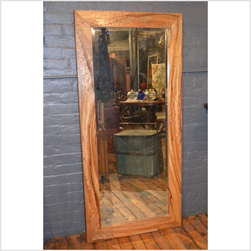Black Mango Wood Mirror-1. Asian & Chinese Furniture, Art, Antiques, Vintage Home Décor for sale at FEA Home