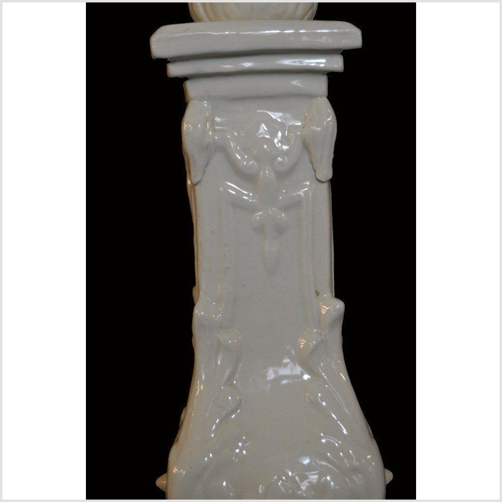 Blanc de Chine Porcelain Candle Holder-2. Asian & Chinese Furniture, Art, Antiques, Vintage Home Décor for sale at FEA Home