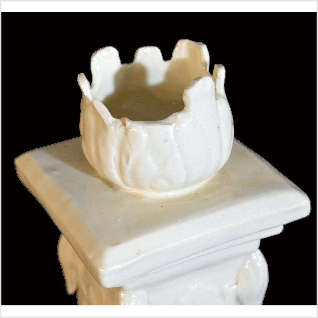 Blanc de Chine Porcelain Candle Holder-4. Asian &amp; Chinese Furniture, Art, Antiques, Vintage Home Décor for sale at FEA Home
