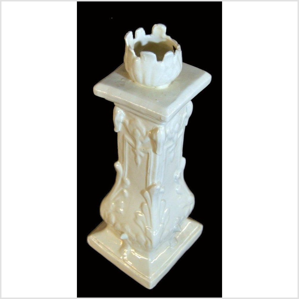 Blanc de Chine Porcelain Candle Holder-5. Asian &amp; Chinese Furniture, Art, Antiques, Vintage Home Décor for sale at FEA Home
