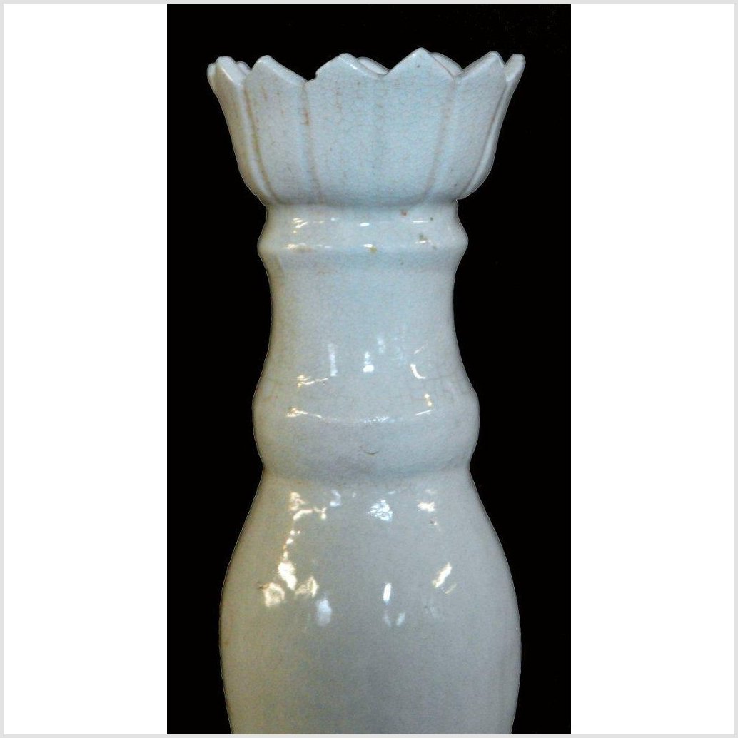 Blanc de Chine Porcelain Candle Holder With Ducks-2. Asian & Chinese Furniture, Art, Antiques, Vintage Home Décor for sale at FEA Home