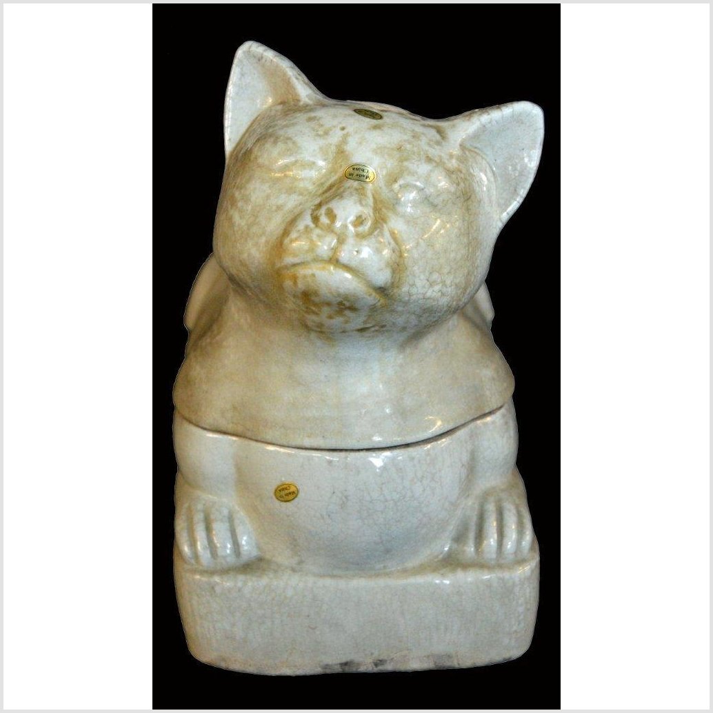 Blanc de Chine Porcelain Cat-3. Asian &amp; Chinese Furniture, Art, Antiques, Vintage Home Décor for sale at FEA Home