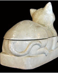 Blanc de Chine Porcelain Cat-6. Asian & Chinese Furniture, Art, Antiques, Vintage Home Décor for sale at FEA Home