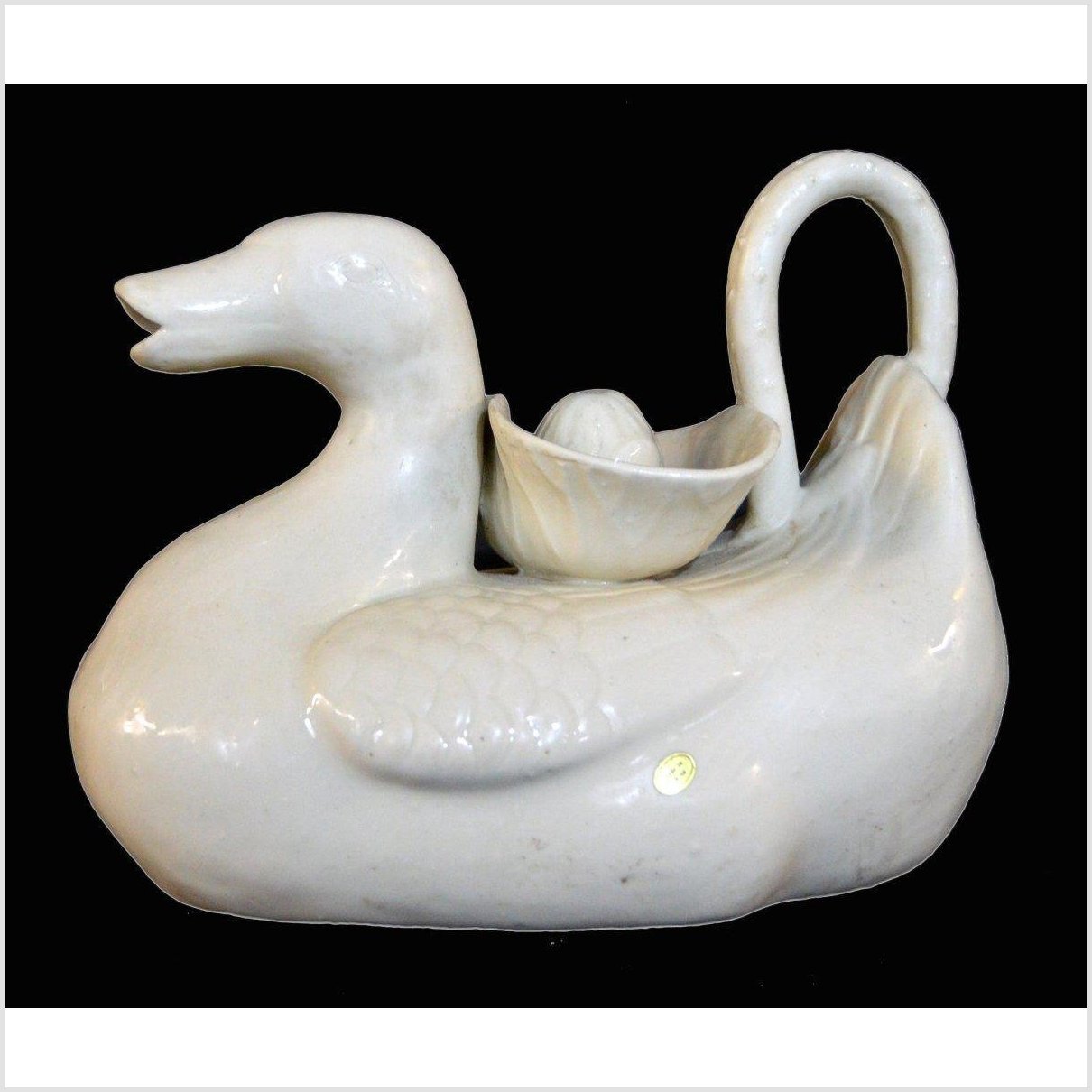 BLANC DE CHINE PORCELAIN Duck-2. Asian & Chinese Furniture, Art, Antiques, Vintage Home Décor for sale at FEA Home