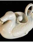 BLANC DE CHINE PORCELAIN Duck-3. Asian & Chinese Furniture, Art, Antiques, Vintage Home Décor for sale at FEA Home