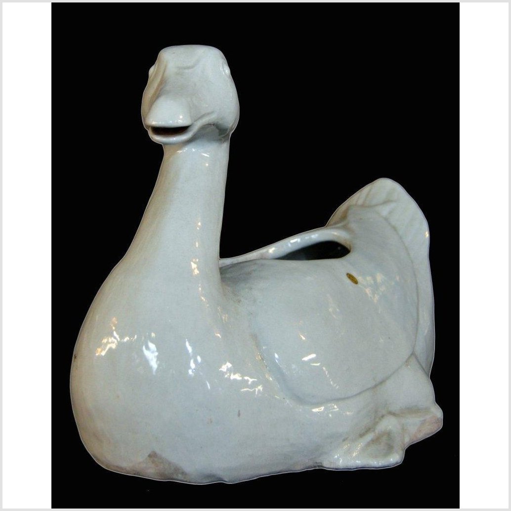 BLANC DE CHINE PORCELAIN DUCK-1. Asian & Chinese Furniture, Art, Antiques, Vintage Home Décor for sale at FEA Home