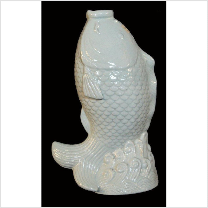 Blanc de Chine Porcelain Fish- Asian Antiques, Vintage Home Decor & Chinese Furniture - FEA Home