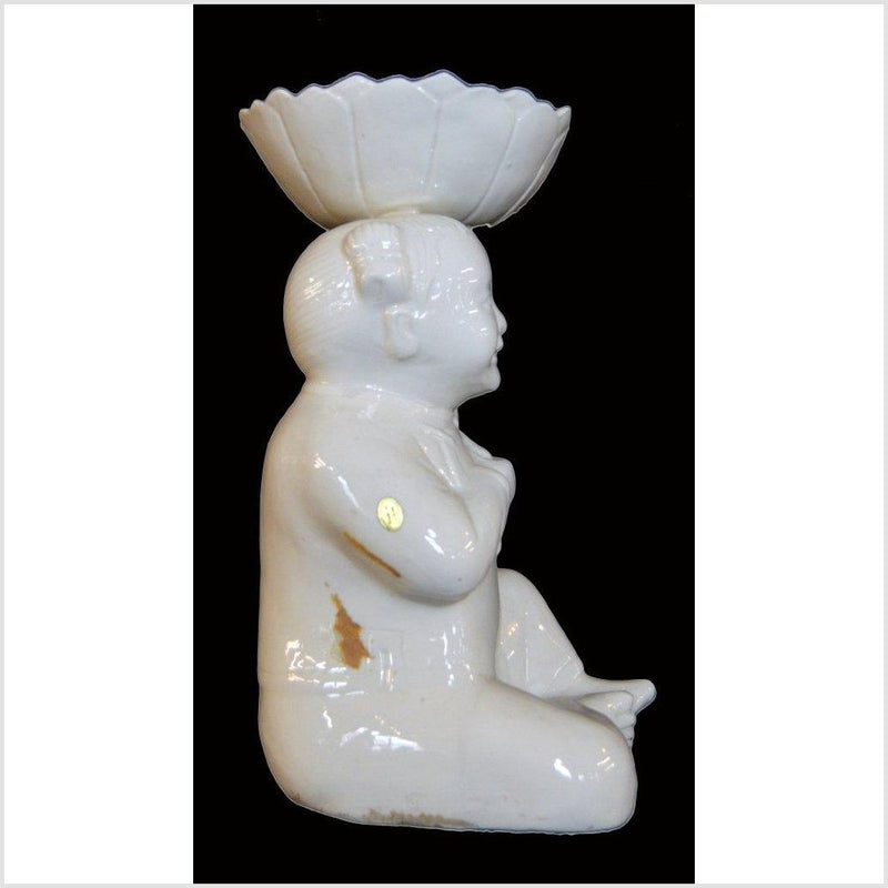 Blanc de Chine Porcelain Monk-YNP003-4. Asian & Chinese Furniture, Art, Antiques, Vintage Home Décor for sale at FEA Home