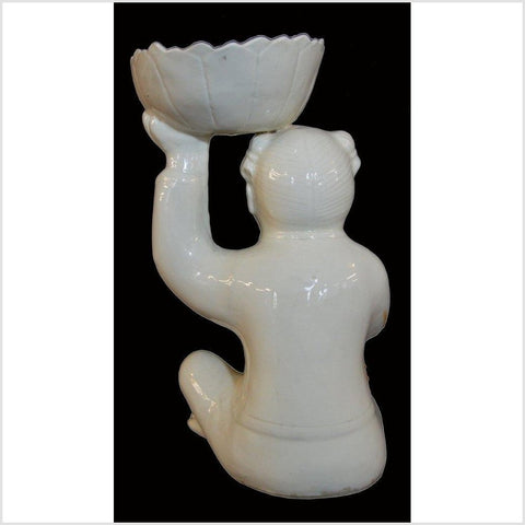 Blanc de Chine Porcelain Monk-YNP003-5. Asian & Chinese Furniture, Art, Antiques, Vintage Home Décor for sale at FEA Home