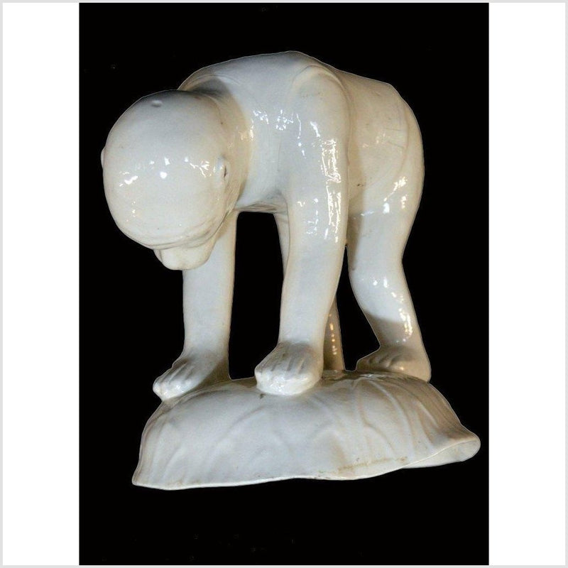Blanc de Chine Porcelain Monkey-YNP009-2. Asian & Chinese Furniture, Art, Antiques, Vintage Home Décor for sale at FEA Home