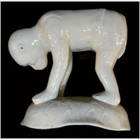 Blanc de Chine Porcelain Monkey