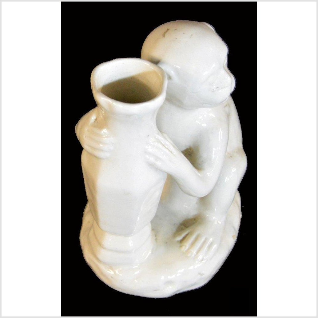 BLANC DE CHINE PORCELAIN MONKEY-4. Asian &amp; Chinese Furniture, Art, Antiques, Vintage Home Décor for sale at FEA Home