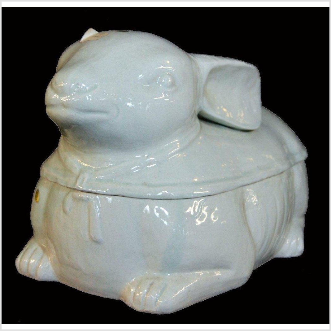 Blanc de Chine Porcelain Rabbit-2. Asian & Chinese Furniture, Art, Antiques, Vintage Home Décor for sale at FEA Home
