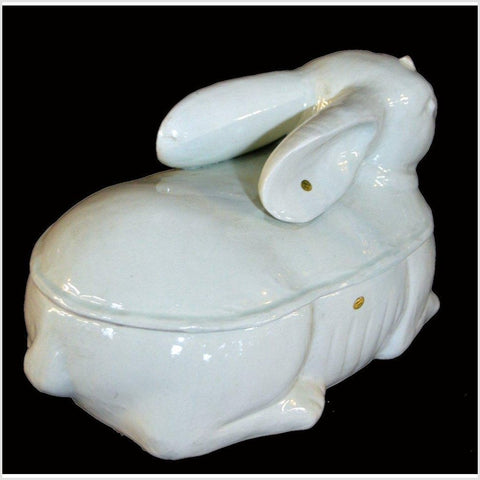 Blanc de Chine Porcelain Rabbit