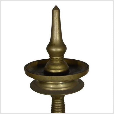 Solid Brass Oil Lamp Incense Burner Decor
