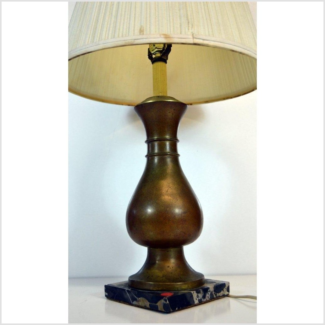Brass Lamp with Shade-2. Asian & Chinese Furniture, Art, Antiques, Vintage Home Décor for sale at FEA Home