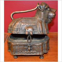 Brass Monkey Animal Box- Asian Antiques, Vintage Home Decor & Chinese Furniture - FEA Home