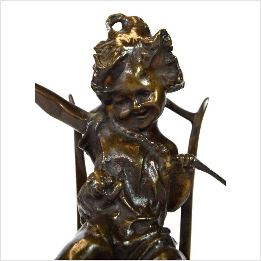 Bronze Doll-2. Asian & Chinese Furniture, Art, Antiques, Vintage Home Décor for sale at FEA Home