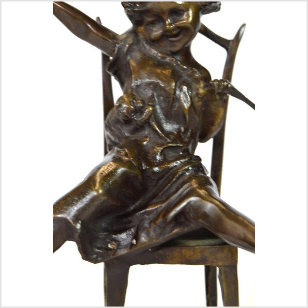 Bronze Doll-3. Asian &amp; Chinese Furniture, Art, Antiques, Vintage Home Décor for sale at FEA Home