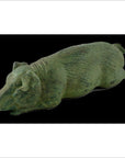 Bronze Pig-2. Asian & Chinese Furniture, Art, Antiques, Vintage Home Décor for sale at FEA Home