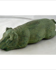 Bronze Pig-3. Asian & Chinese Furniture, Art, Antiques, Vintage Home Décor for sale at FEA Home