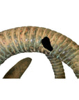 Bronze Rams Head-9. Asian & Chinese Furniture, Art, Antiques, Vintage Home Décor for sale at FEA Home