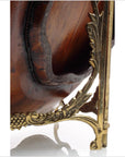 Brown Wooden Platter-3. Asian & Chinese Furniture, Art, Antiques, Vintage Home Décor for sale at FEA Home