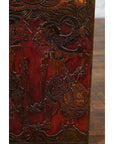 Burmese 19th Century Hand-Carved and Painted Wooden Puppet Show Sign-14. Asian & Chinese Furniture, Art, Antiques, Vintage Home Décor for sale at FEA Home