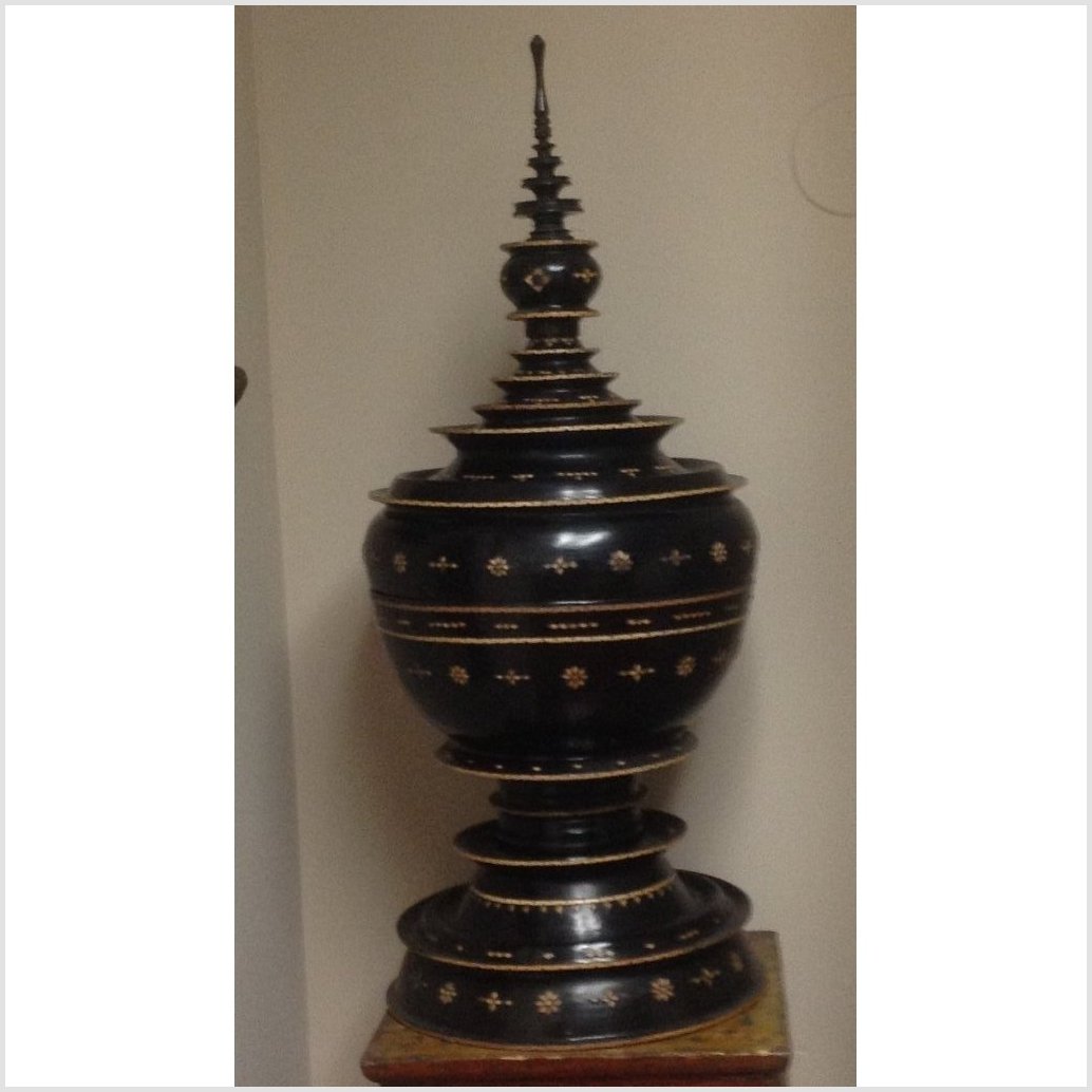 Burmese Food Basket-1. Asian & Chinese Furniture, Art, Antiques, Vintage Home Décor for sale at FEA Home