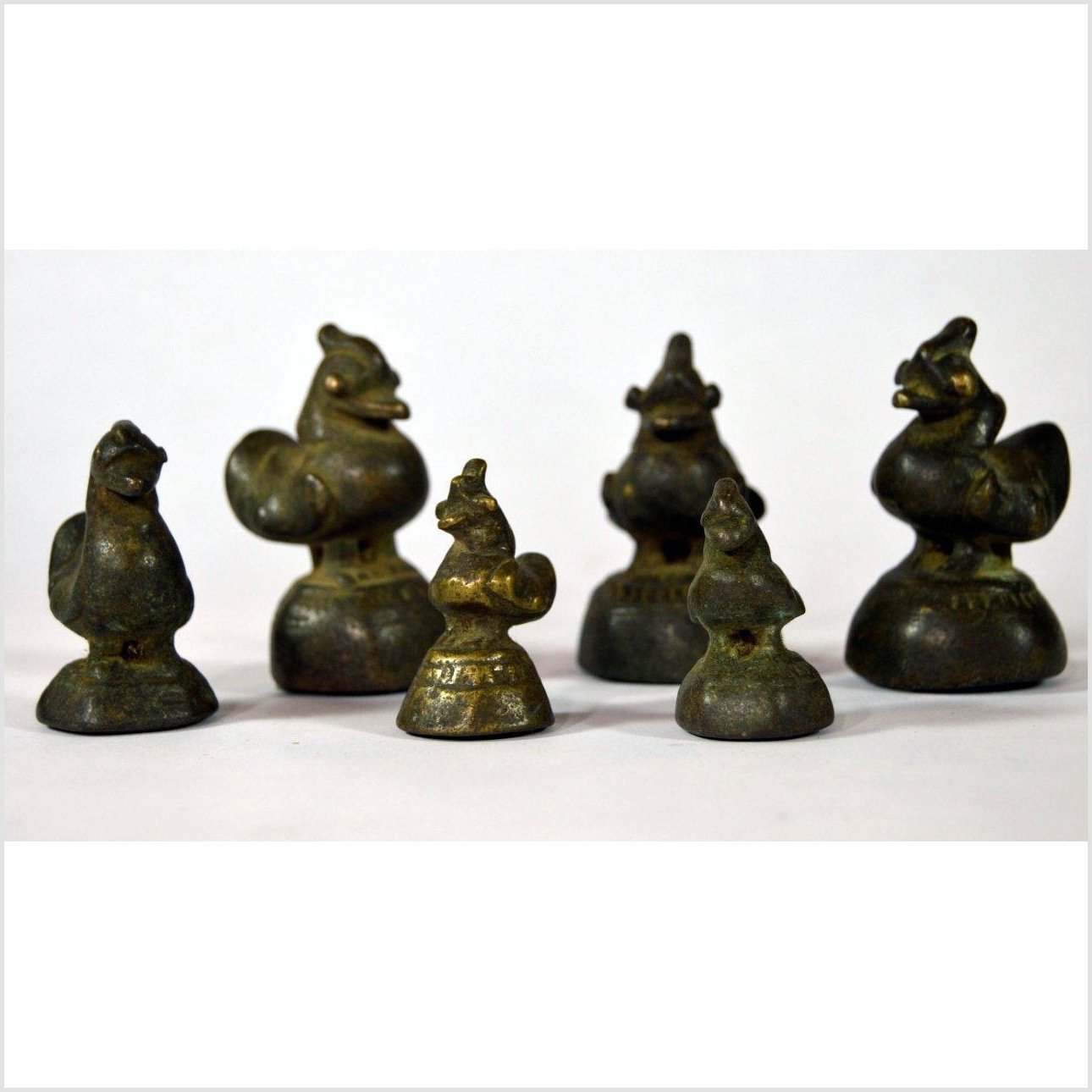 Burmese Hintha Ducks Opium Weights-2. Asian & Chinese Furniture, Art, Antiques, Vintage Home Décor for sale at FEA Home