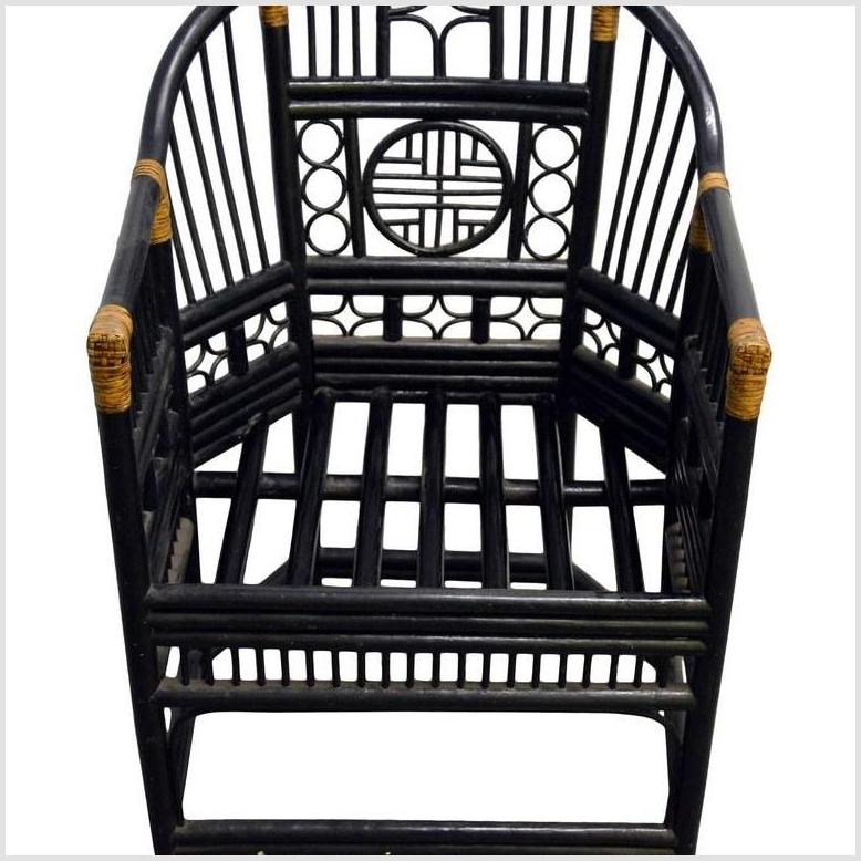 Burmese Rattan Side Chair-7. Asian &amp; Chinese Furniture, Art, Antiques, Vintage Home Décor for sale at FEA Home