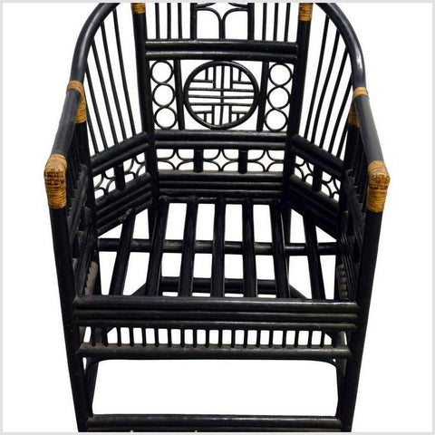 Burmese Rattan Side Chair-YN4052-7. Asian & Chinese Furniture, Art, Antiques, Vintage Home Décor for sale at FEA Home