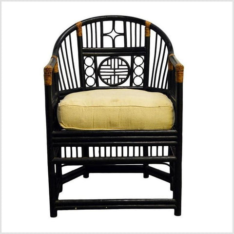 Burmese Rattan Side Chair-YN4052-1. Asian & Chinese Furniture, Art, Antiques, Vintage Home Décor for sale at FEA Home